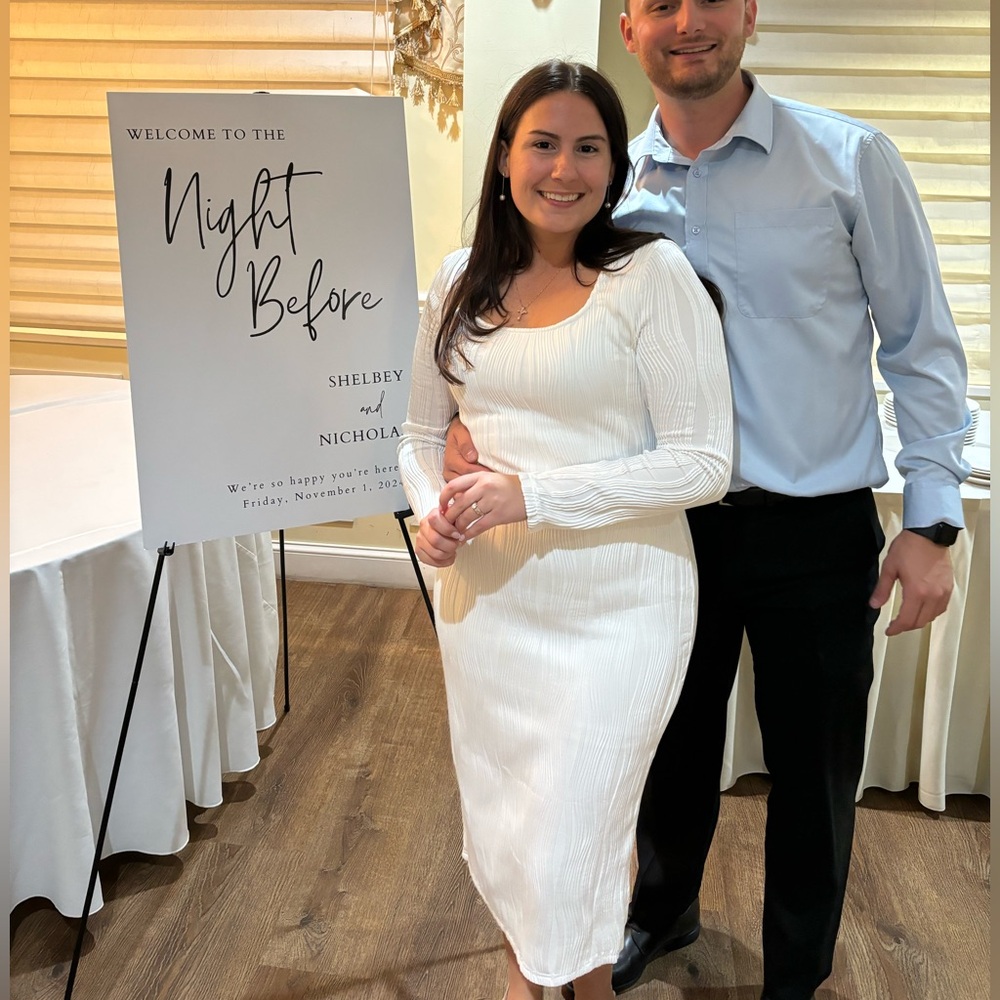 White dress. NWT